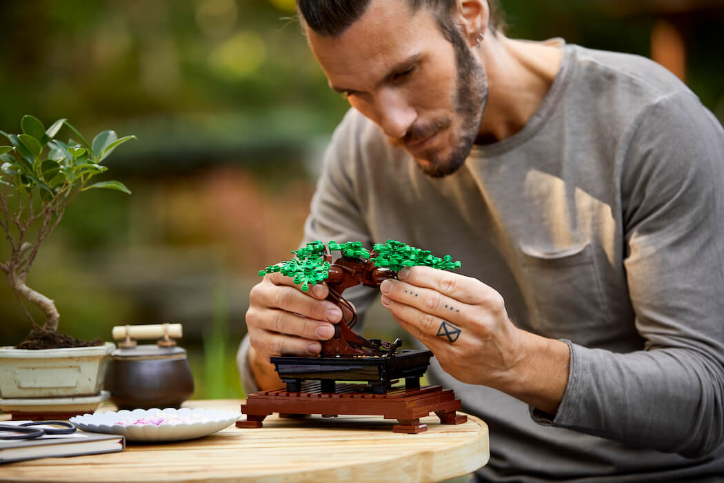 Perks of a faux flower: Indonesians' craze over botanical LEGO