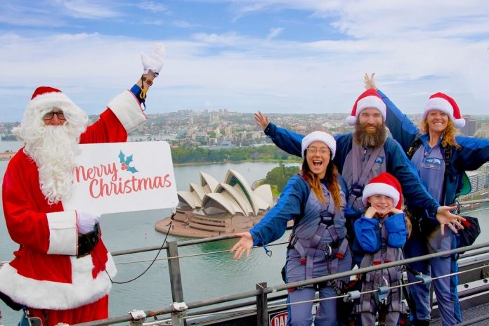 Sydney Harbour Bridge Climb | Santa at the Summit