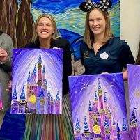 Champainting | Walt Disney World Resort’s 50th Anniversary | Cinderella’s Castle