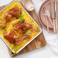 Wiltshire | Spiced Chicken with Saffron Pilaf