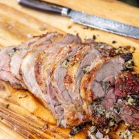 Traeger Grills | Deboned leg of lamb with rosemary and lemon rub