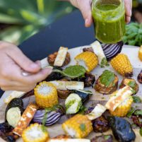 Traeger Grills | Vegetable Salad with Salsa Verde