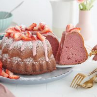 Wiltshire Strawberry Bundt Cake