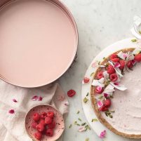 Wiltshire Raspberry & Coconut Vegan ‘Cheesecake’