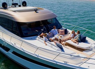 Riviera ‘ships out’ $156M in luxury motor yachts in stellar export year Riviera 585 SUV