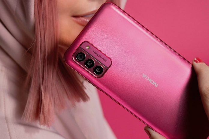 Pink Nokia G42 5G