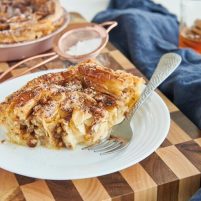 Wiltshire Recipes | Baklava Custard Crinkle Cake