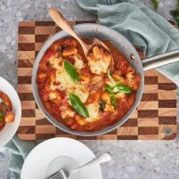 Crispy Baked Creamy Gnocchi