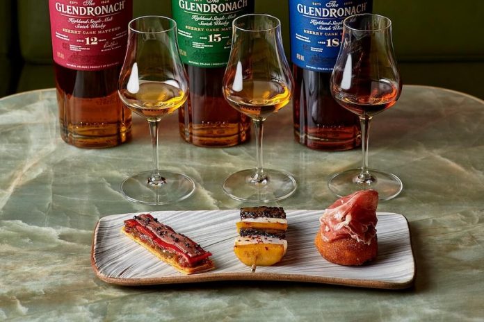 The Glendronach x Gildas Pintxos Menu