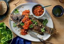 Cooking with Humpty Doo Barramundi: A fresh take on romesco sauce Jason Roberts | Humpty Doo Barramundi recipes