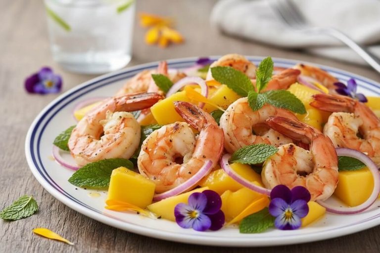 Sapphire Coast Prawn & Mango Salad