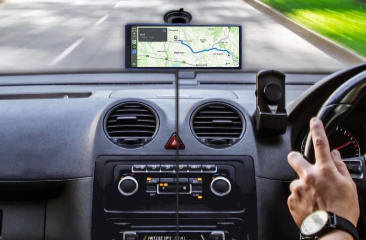 Laser 10" portable CarPlay and Android Auto screen